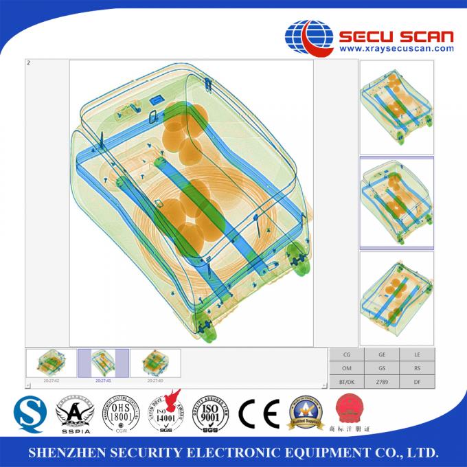 Multi View X-Ray Airport Security Screening Machines OEM / ODM Accepted