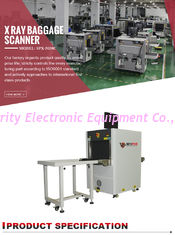 Security Checkpoints X Ray Baggage Scanner For Prison / Subway , 0.20m/S Conveyor Speed