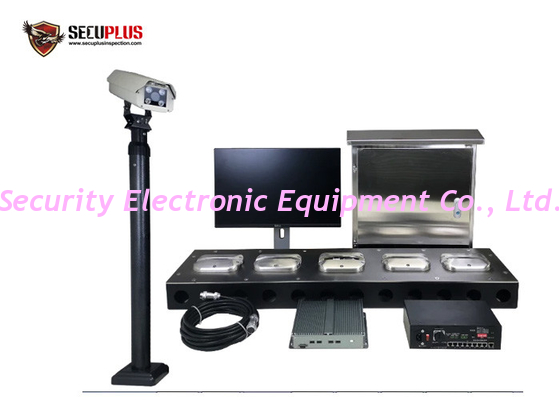Khu vực quét hệ thống giám sát đặt dưới xe với độ phân giải quét 4096P và báo động vũ khí